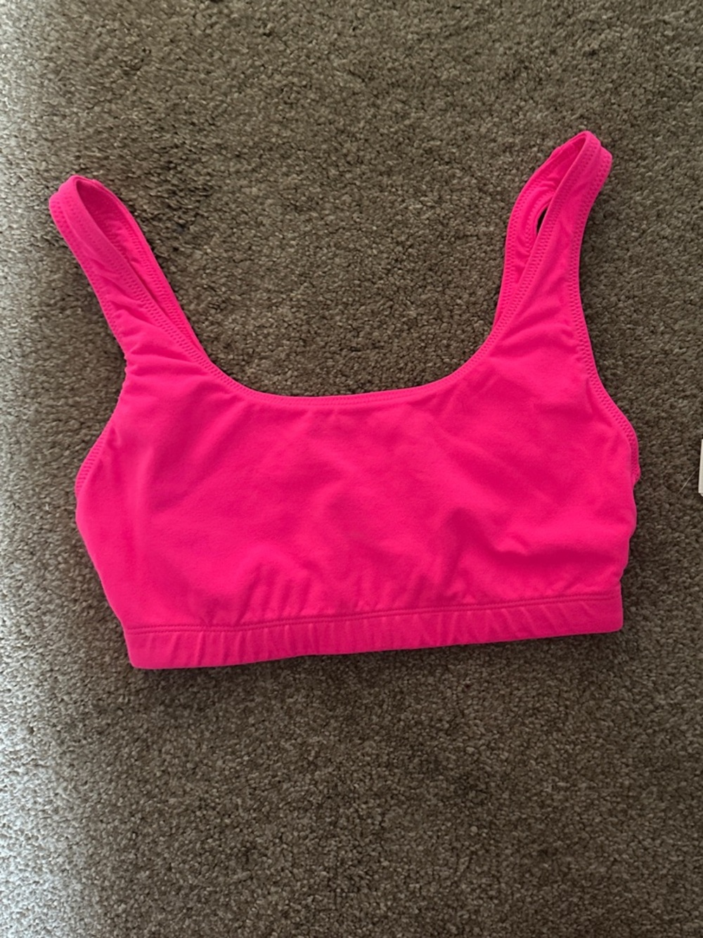 JCrew x New Balance Women's Hot Pink Sports Bra Sz S